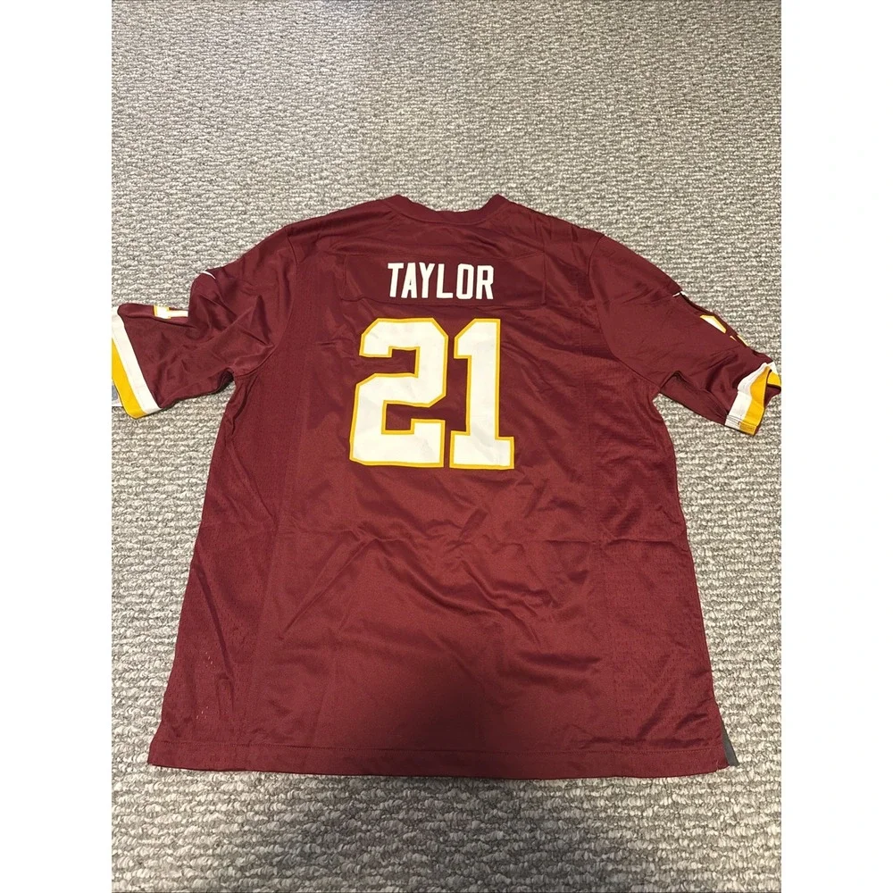 Nike Sean Taylor NFL Washington Redskins #21 On Field Game Jersey Men's Size XL